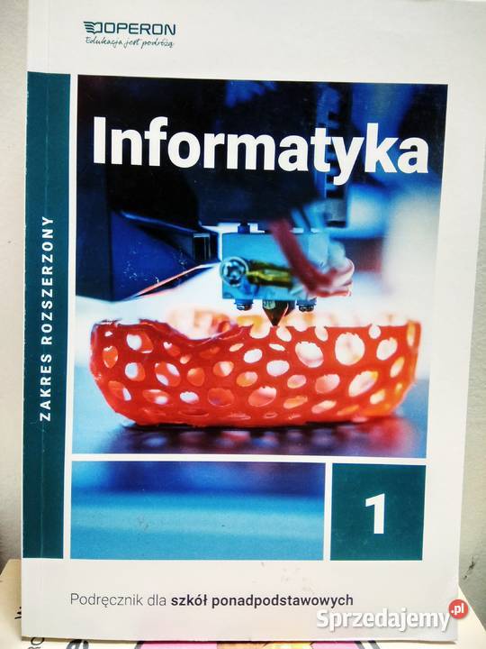 Informatyka rozszerzenie podręcznik 1 nowy mazowieckie Warszawa