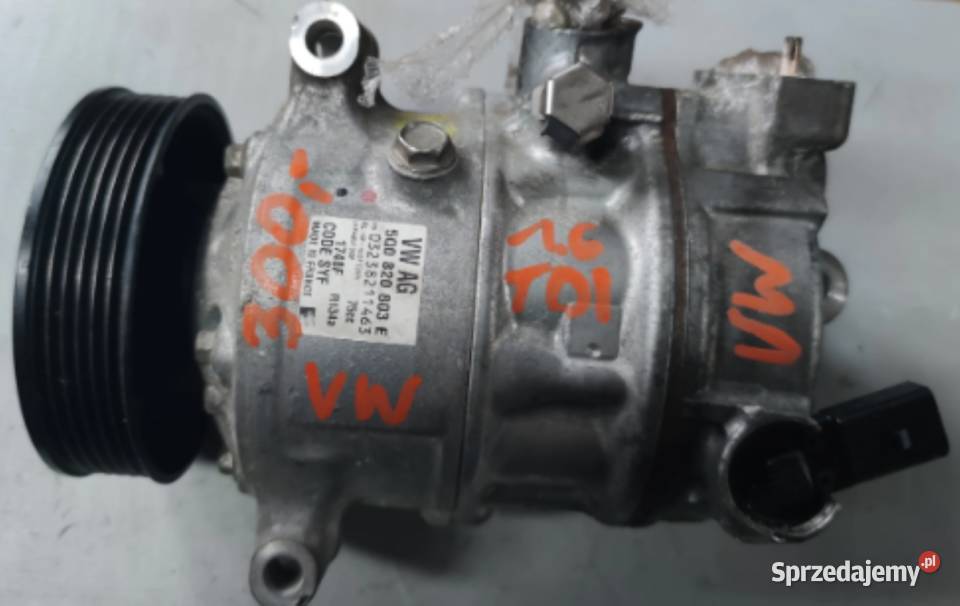 Sprężarka Klimatyzacji VW 16 TDI 5Q0820803E Suchedniów