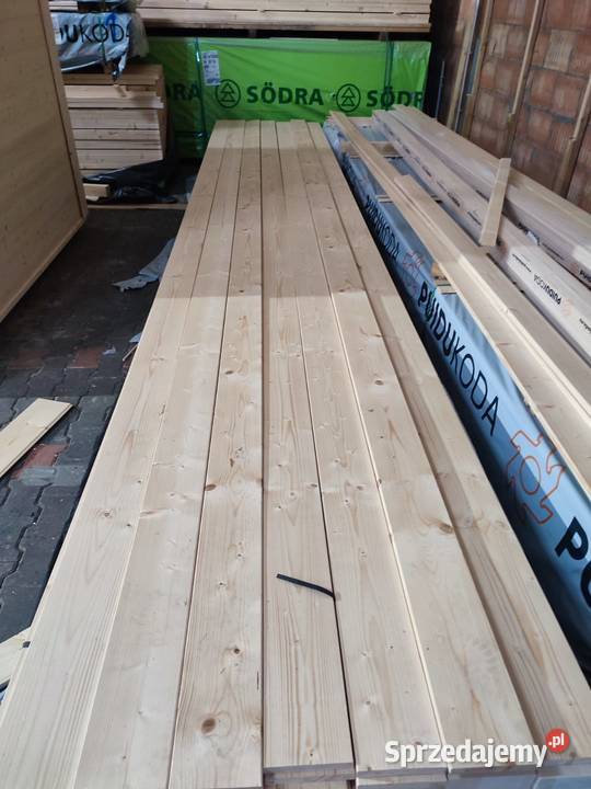 Deska formatowa Szalunkowa 18x145x4800 Strugana Sochaczew sprzedam
