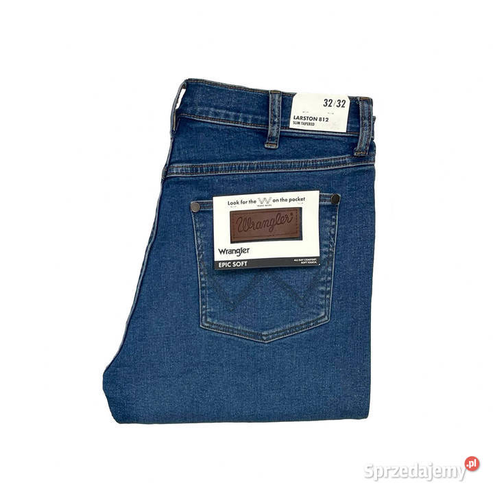 Spodnie męskie jeansy Wrangler Larston 812 Ridge Kraków