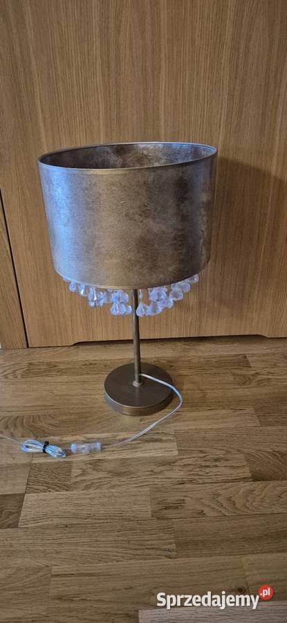 Lampa z kryształkami na stół Chorzów