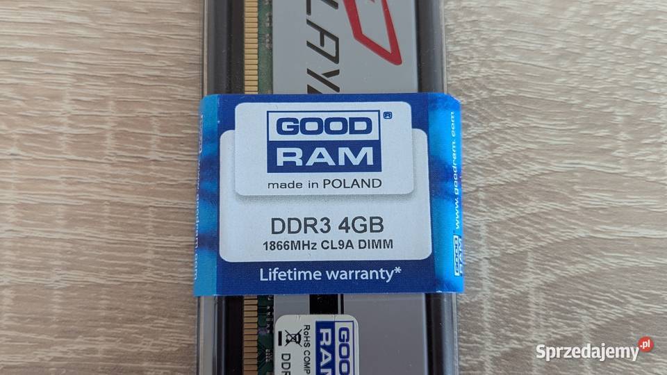 Pamięć DDR3 RAM 4GB podlaskie Białystok