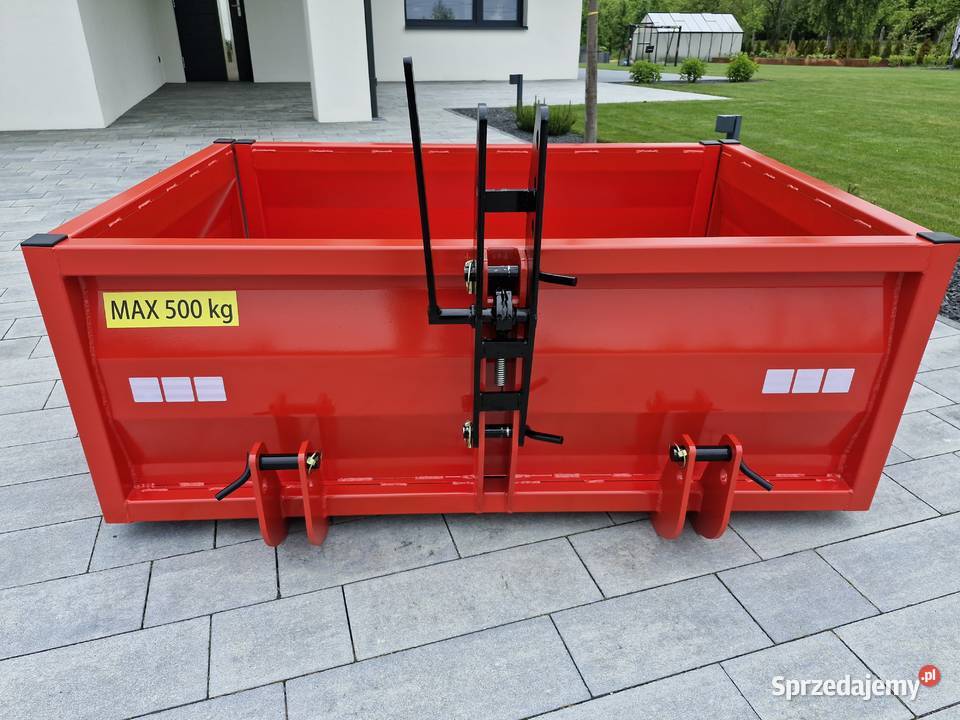 skrzynia transportowa na tył ciągnika tylny TUZ Dębowa Góra sprzedam