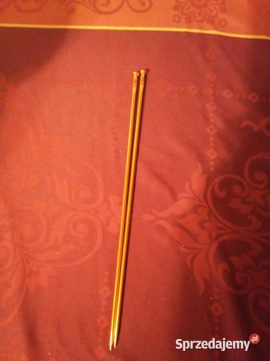 Druty akra złoty kolor 5 36 mazowieckie Warszawa