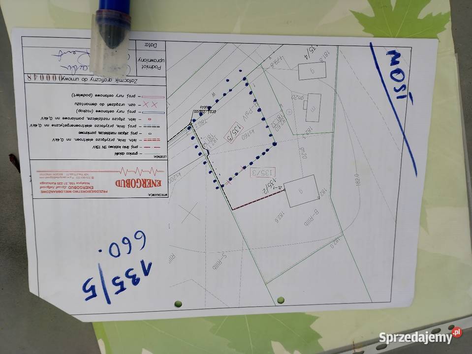 Sobiecin 38500 Jarosław działka budowlana 660 m