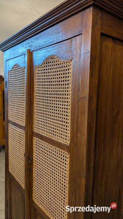 Szafabieliźniarka kolonialna rattan szer 98 sprzedam