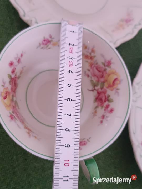 Zestaw śniadaniowy porcelana bez sygnatury małopolskie Gorlice sprzedam