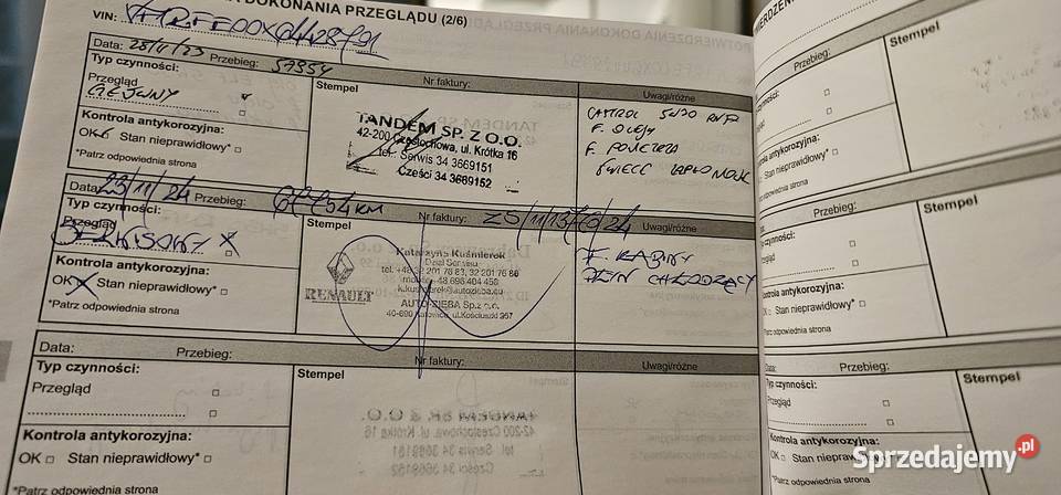 Renault Kadjar 1920Pierwszy właściciel stan Poraj