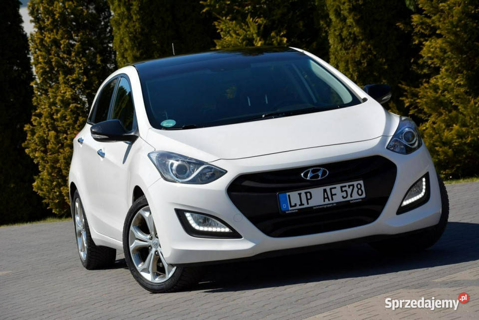 Hyundai i30 Lift Panorama Navi Kamera Keyless przyciemniane szyby Ostrów Mazowiecka