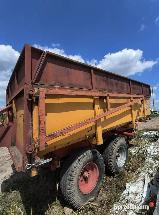Sprzedam Przyczepa Skorupowa Miedema 8T Jedwabne
