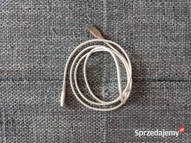 Kabel Sologic USB A do USB C 15 m różowy sprzedam