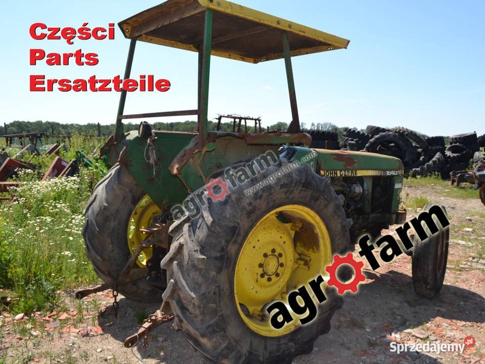 John Deere 1640 części silnik skrzynia biegów dolnośląskie Byków