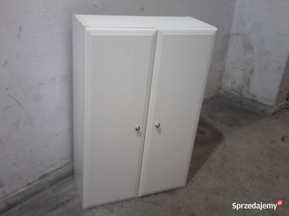 Wisząca szafka łazienkowa h 75 sz 50 gł 22 18 biały Knurów sprzedam