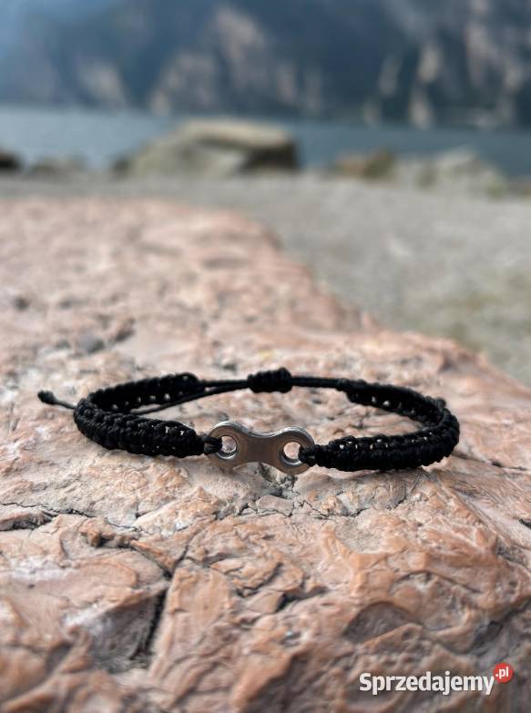 Biżuteria rowerowa handmade bransoletka kolarza Warszawa