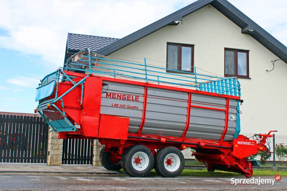 Przyczepa samozbierająca Mengele LAW 345 TANDEM sprzedam