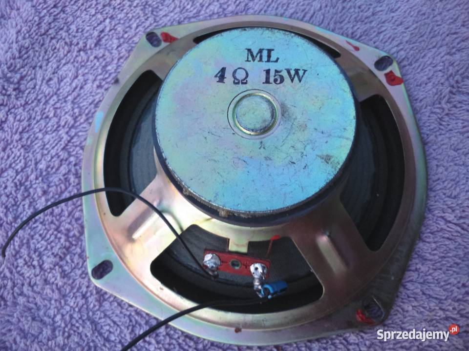 Głośnik 4 OHM15W Słuchawki i głośniki Tuszkowo sprzedam
