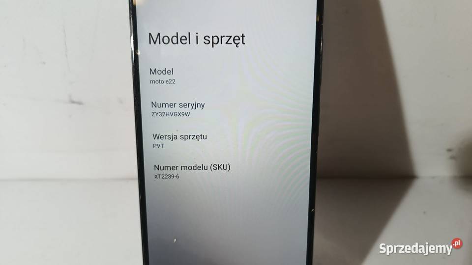 Smartfon MOTOROLA Moto E22 464GB Katowice