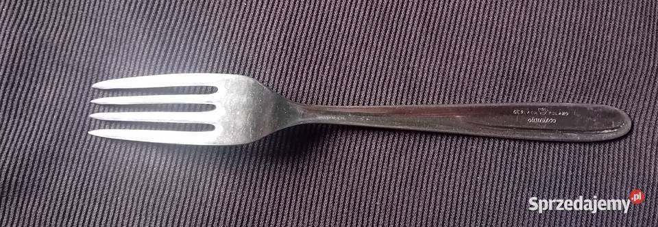 Widelec ze stali nierdzewnej Gerlach punca z lat