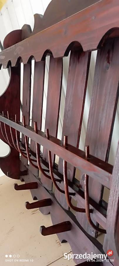 Stary drewniany wieszak Cepelia Budzieszowice sprzedam