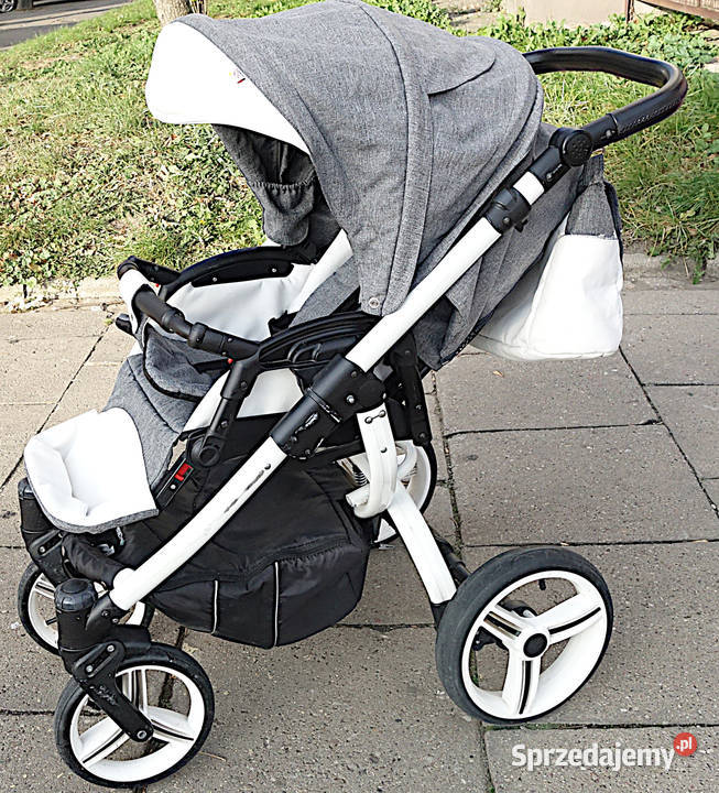Wózek 3w1 Bebetto Luca Aluminium Łódź