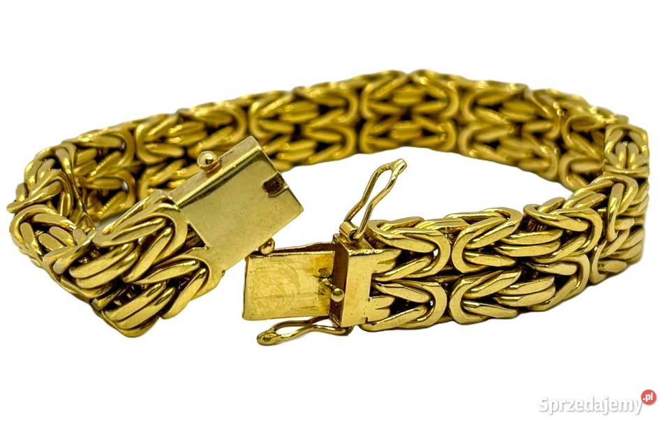 Złota Bransoletka PR 750 12074g Podwójny Elbląg