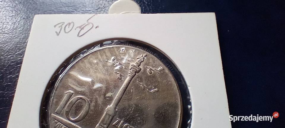 Stare monety 10 złotych 1965 Kolumna Polska 2 podkarpackie Lesko sprzedam