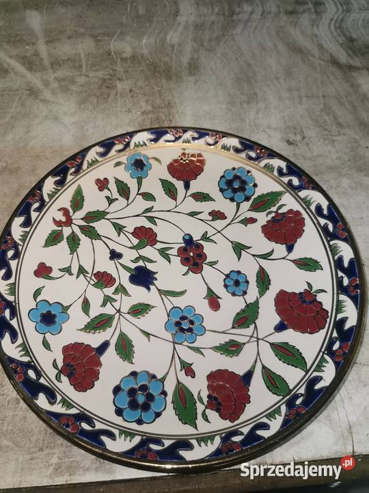 Nassos RodosHellas talerz handmade wielkopolskie Nowy Tomyśl