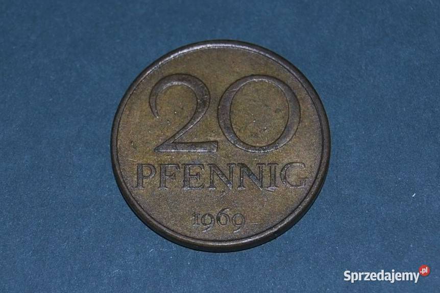 20 Pfennig 1969r Moneta Starocia