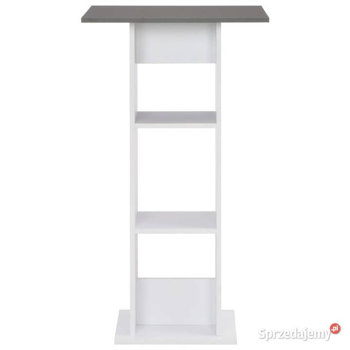 vidaXL Stolik barowy biel i antracytowa Meble Warszawa sprzedam