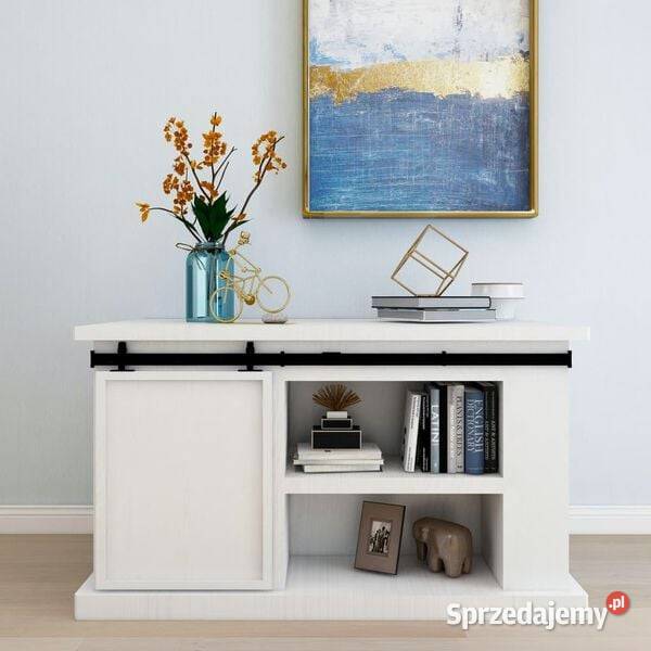 vidaXL System do drzwi przesuwnych do mebli stal