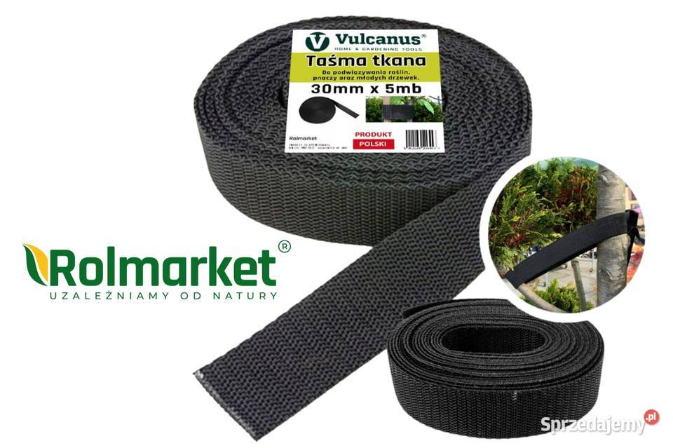 TAŚMA OGRODNICZA 3 4 5 mocna tkana do mazowieckie