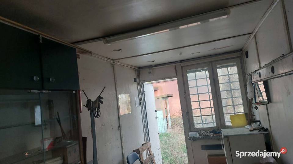 kontener melamina zaplecze budowy w Dąbrowie Dąbrowa Górnicza