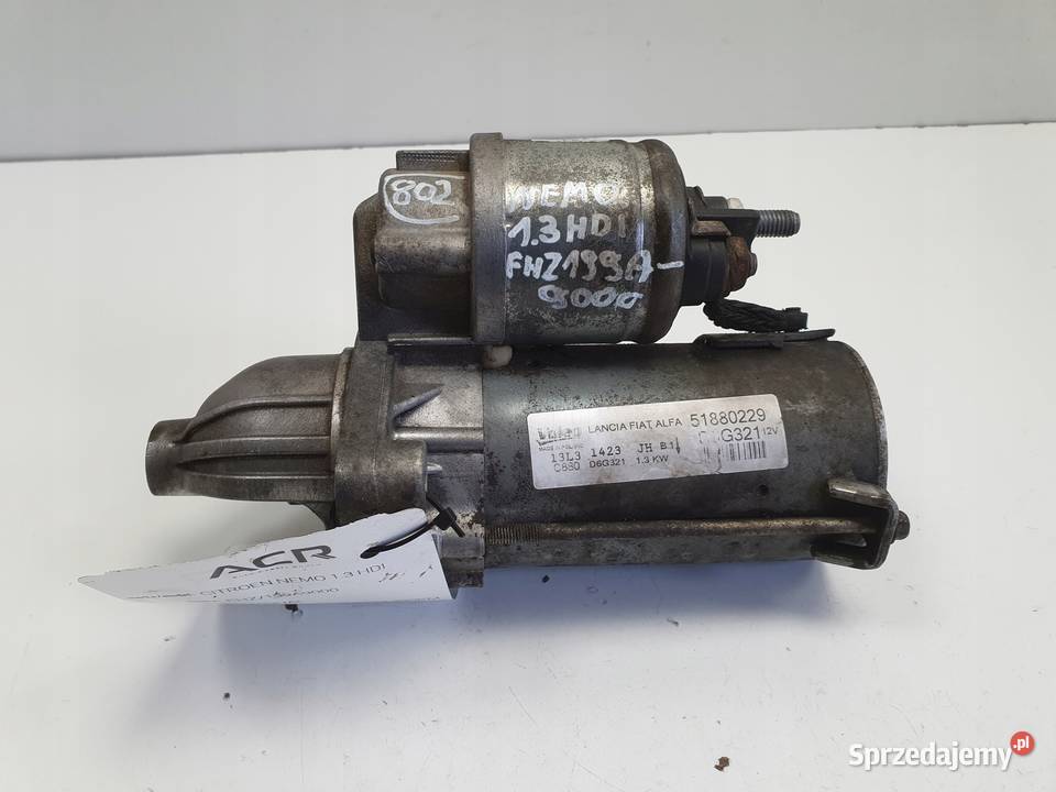 ROZRUSZNIK Citroen Nemo 13 HDI ROZRUSZNIK osobowe Rudka