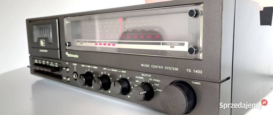 Schneider TS 1403 Gramofon Vintage Stacja Stereo Leszno