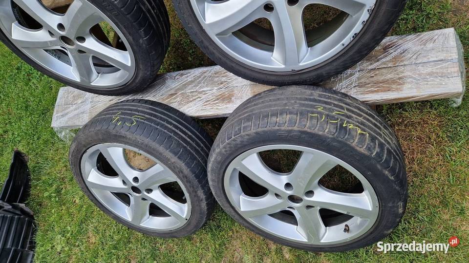 Vw t5 felgi aluminiowe 19 5x120 fi64 85Jx19 Słowikowo