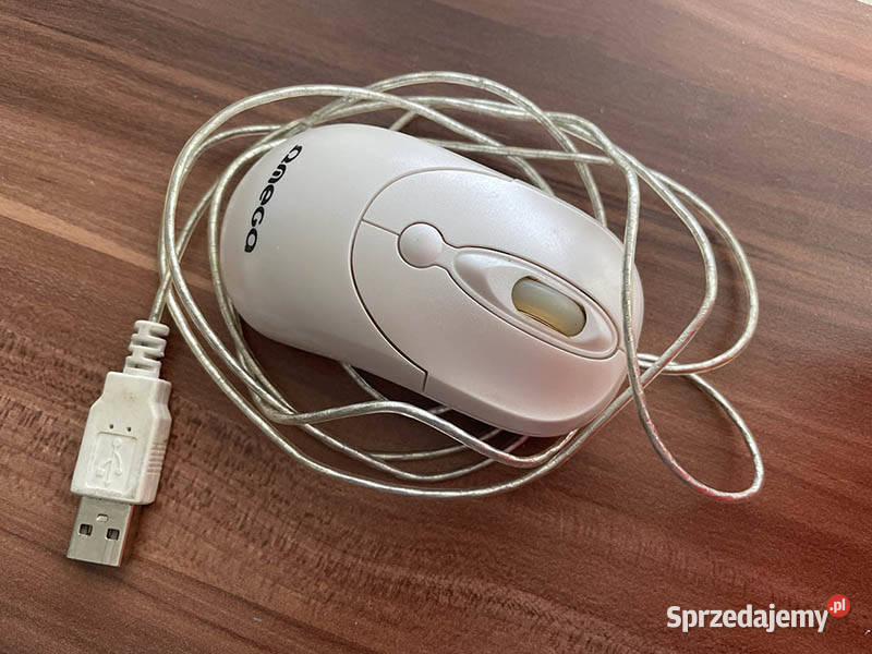 Mała myszka komputerowa OMEGA USB przewodowa