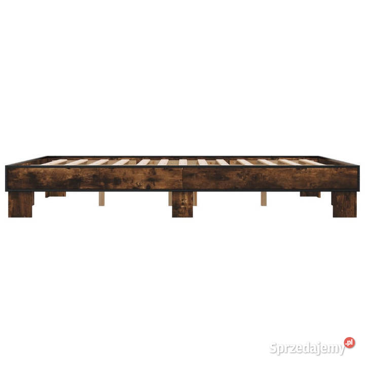 Rama łóżka przydymiony dąb 150x200 WM3280234 Łóżka Meble