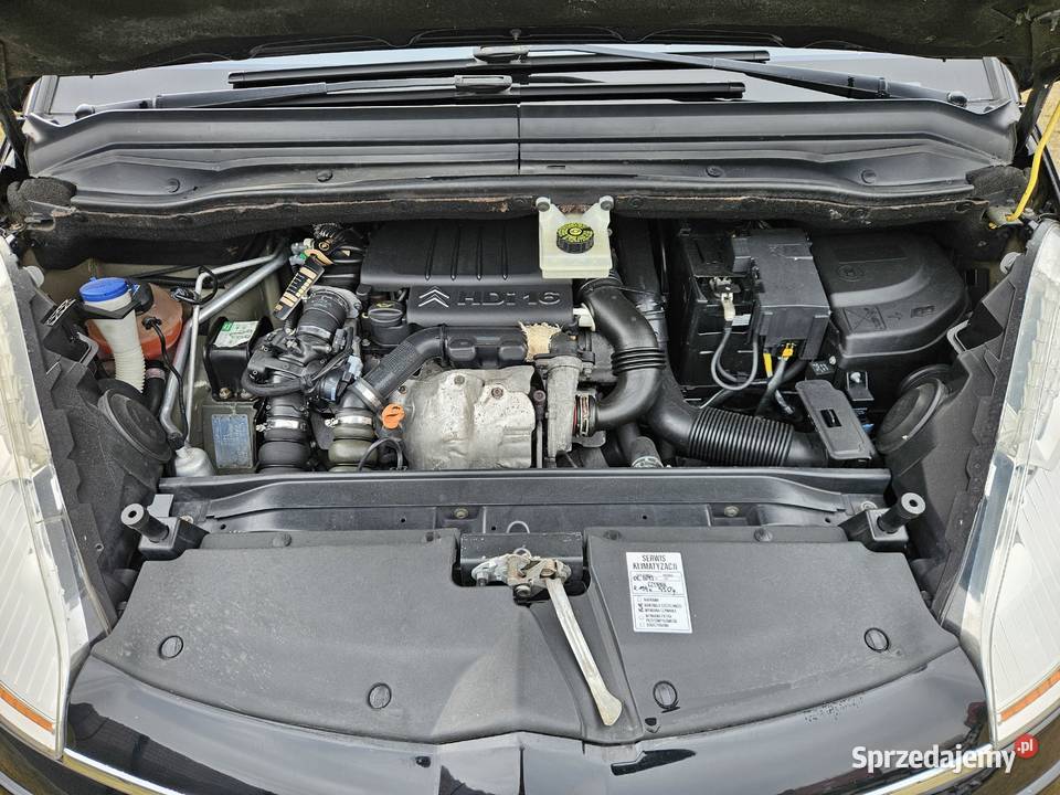 C4 Grand Picasso 16 HDi 109 manualna skrzynia nieuszkodzony Dębno