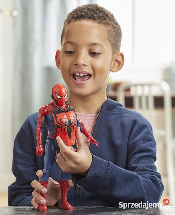 Figurka Avengers SPIDERMAN Titan Hero Blast Gear Plastik  Mogilany