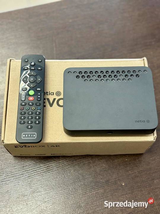 Dekoder Netia EvoBox 4k BT Elbląg