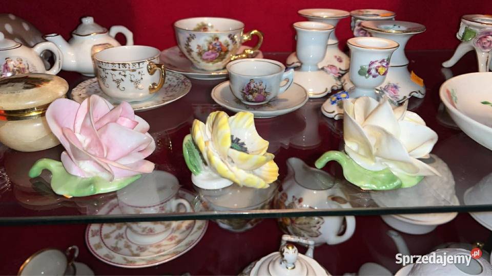 Porcelanowy kwiatek Syg Von SchierholzPlaue pomorskie sprzedam