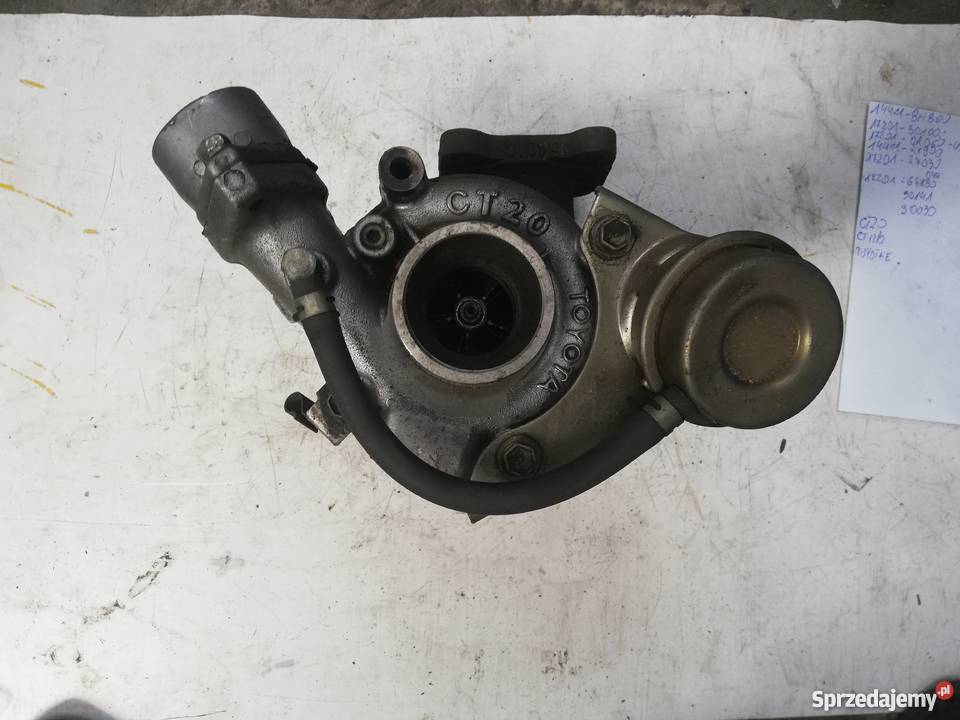 Turbosprężarka Toyota Land Cruiser 25 TD CT20 sprzedam