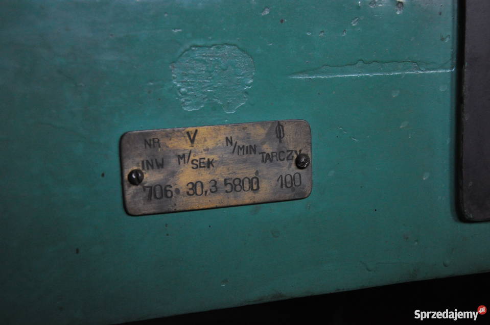 Szlifierka bezkłowa Gefra DenHaag Holand śląskie