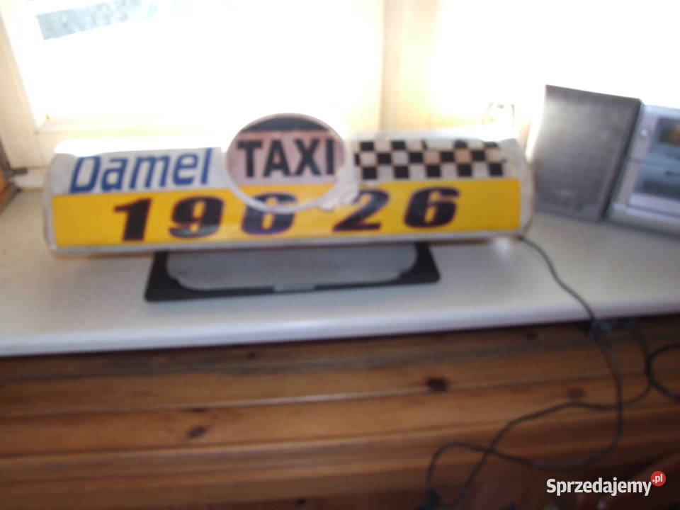 Kogut taxi na magnesie światło ledy sprzedam