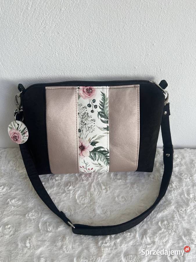 Torebka miejska wizytowa handmade kolorowy Gorlice