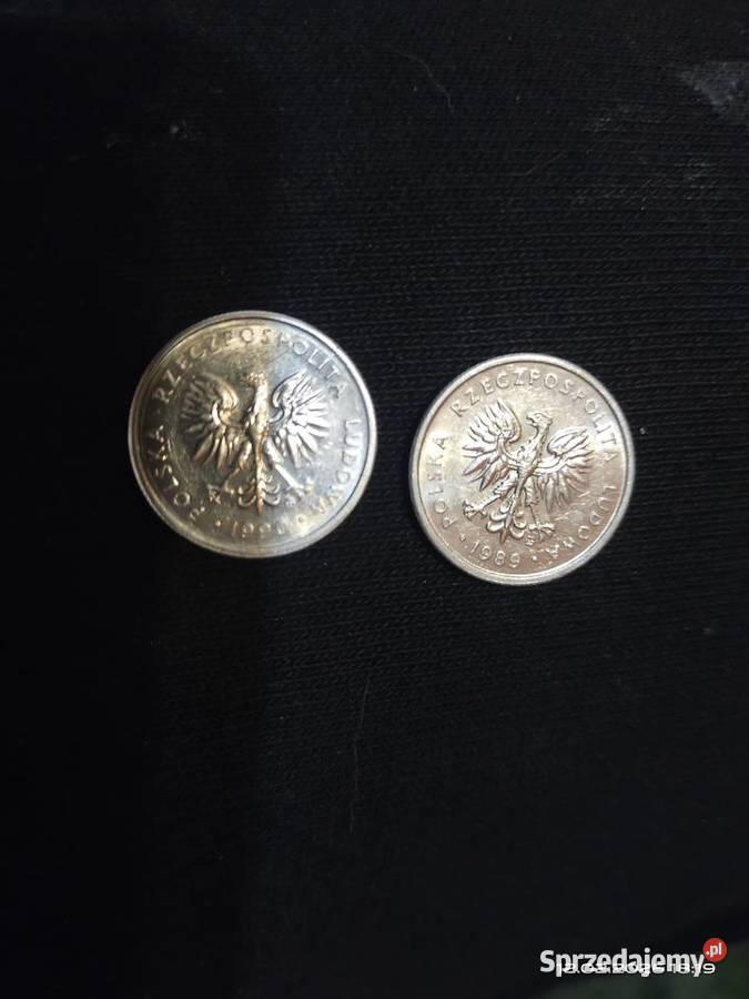 2 x 2 złote 1989 i 1990 Legionowo