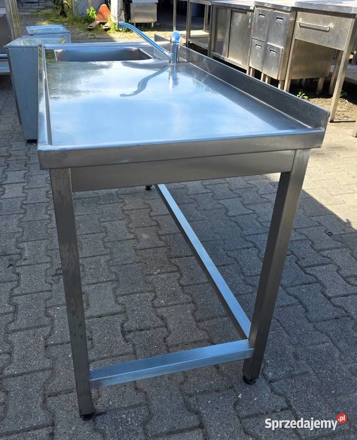 Zlew 1 Komorowy z Blatem Wzmacniany 1506085 Gastronomia