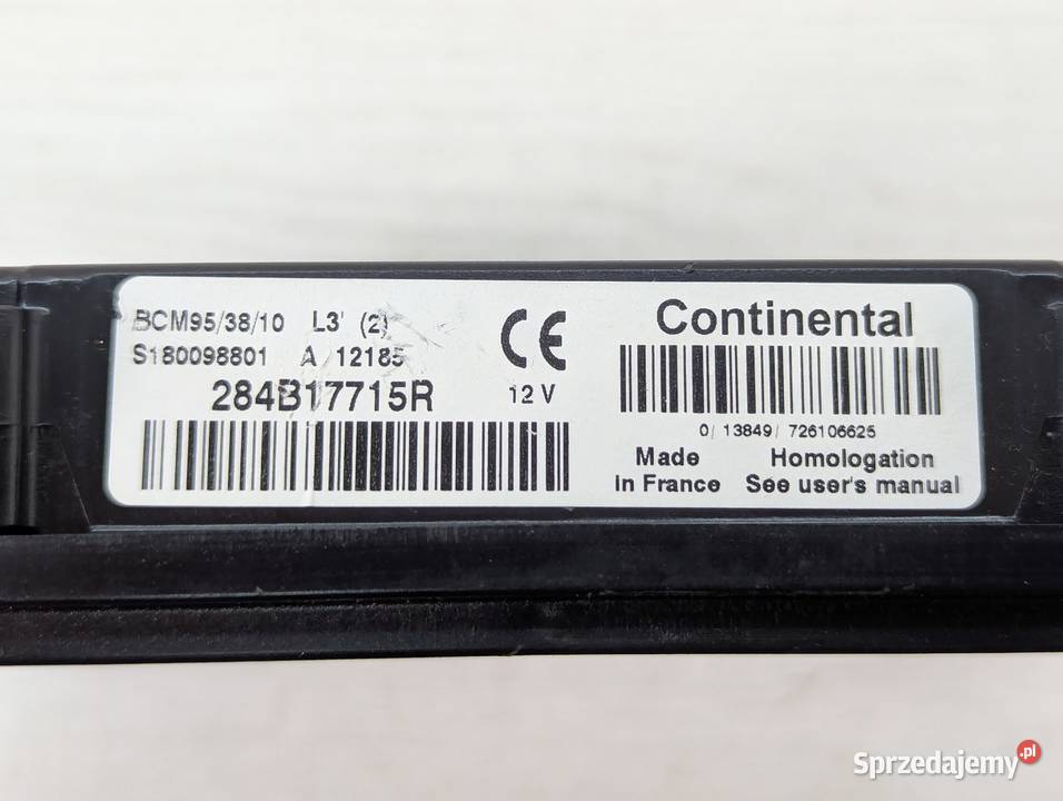 MODUŁ STEROWNIK BCM RENAULT MEGANE III Białystok