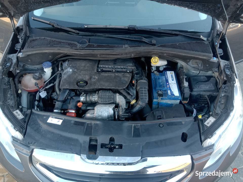 Peugeot 2008 16 HDI przebieg 104000 1560cm3 2008 Grudziądz
