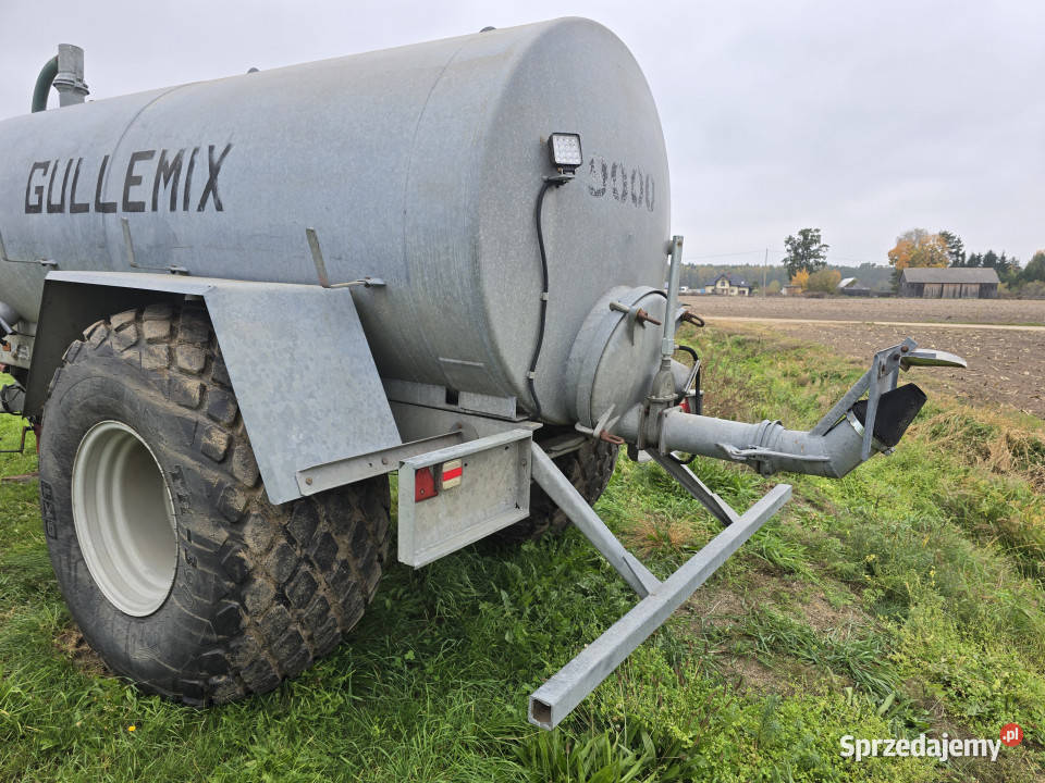 Wóz asenizacyjny GULLEMIX 9000 L ocynk nowe nieuszkodzony Rolnictwo Drężewo sprzedam